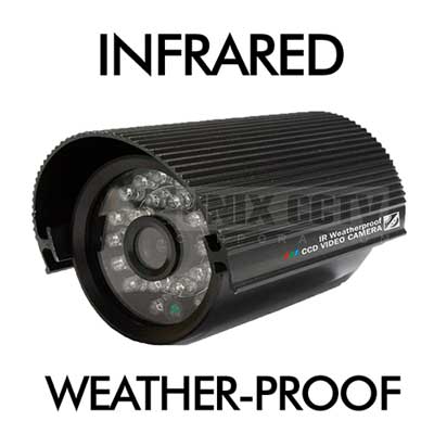 420TVL Metal Bullet IR Camera with Fixed Lens